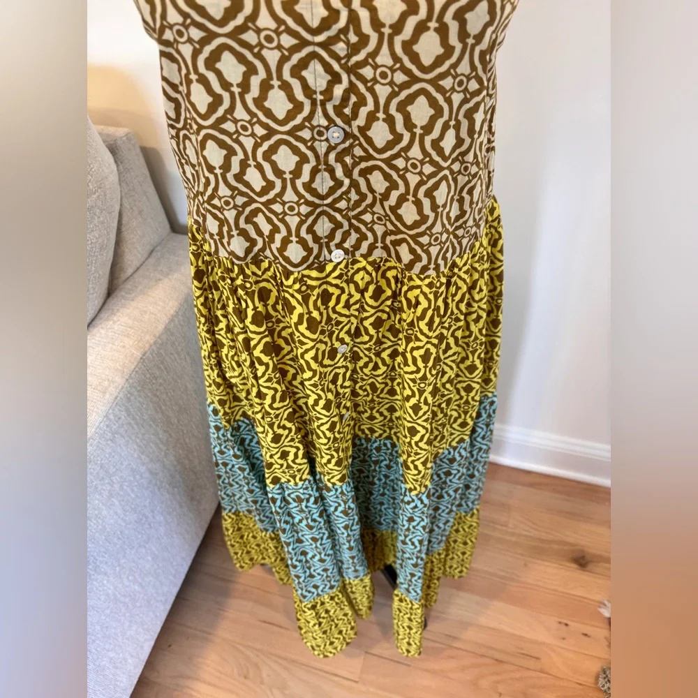 Zara Multicolor Maxi Dress size XS - Picture 6 of 10